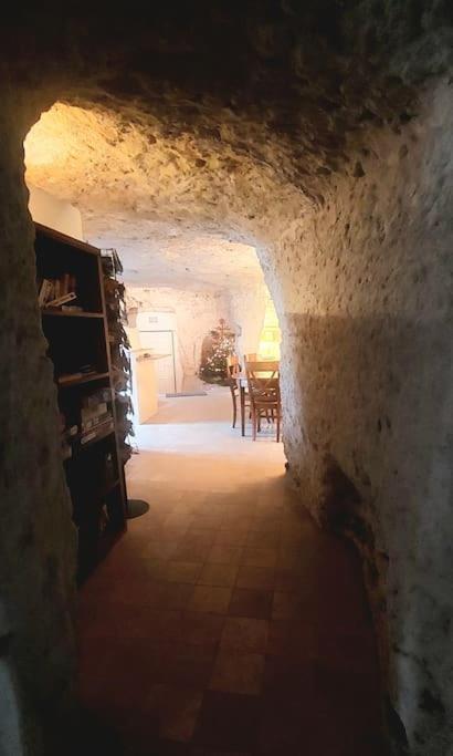 Troglo Entre Caves Et Chateaux Montlouis-sur-Loire Exterior foto